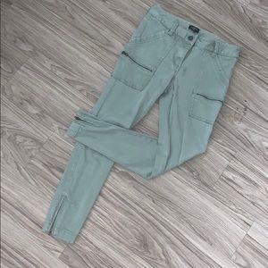 Loft Olive Green Cargo Pants